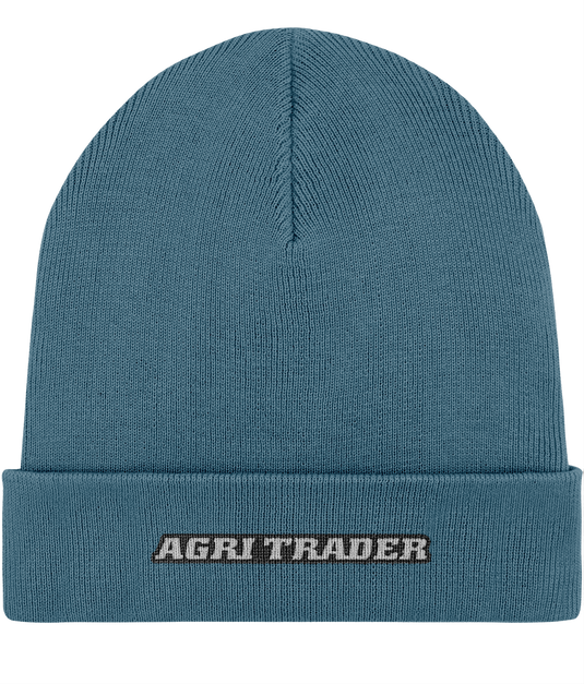 Agri Trader Retro Logo Rib Beanie