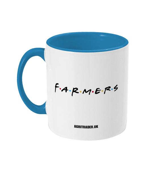 Farmers Graphic Two Toned Mug