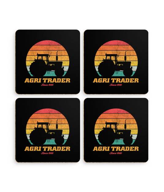 Agri Trader Retro Coasters