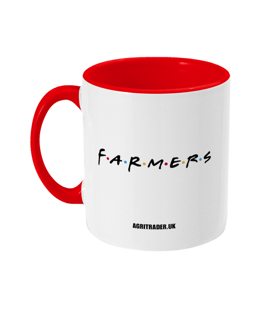 Farmers Graphic Two Toned Mug