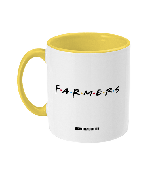 Farmers Graphic Two Toned Mug