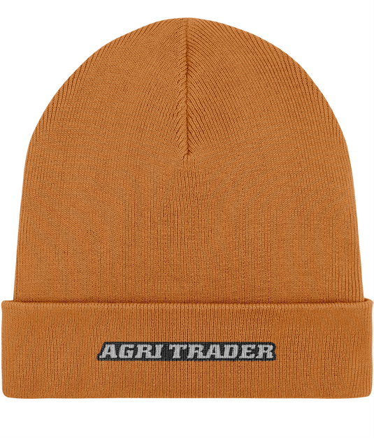 Agri Trader Retro Logo Rib Beanie