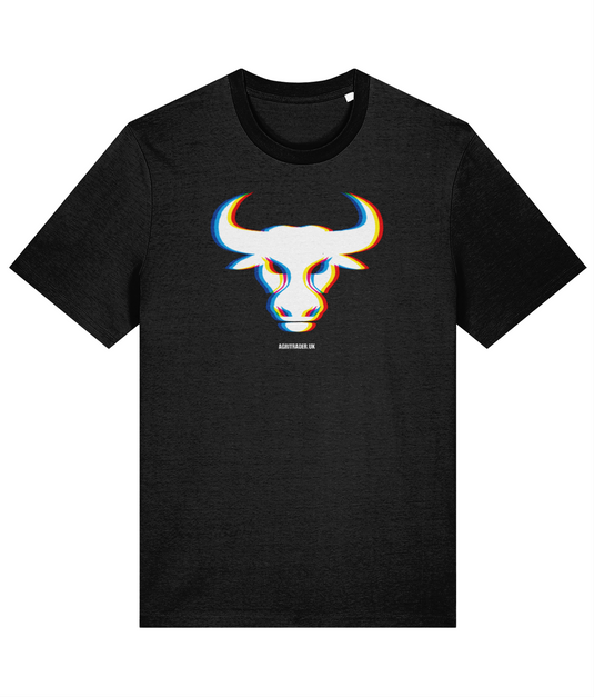 Bull Glitch Graphic T-shirt