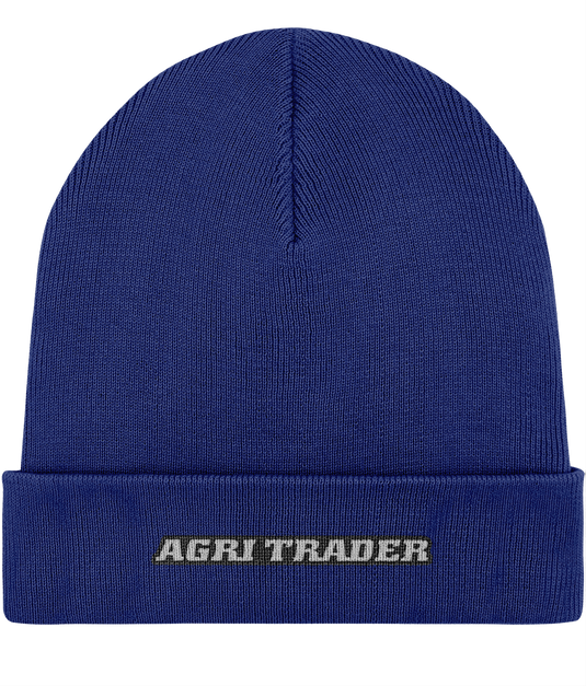 Agri Trader Retro Logo Rib Beanie